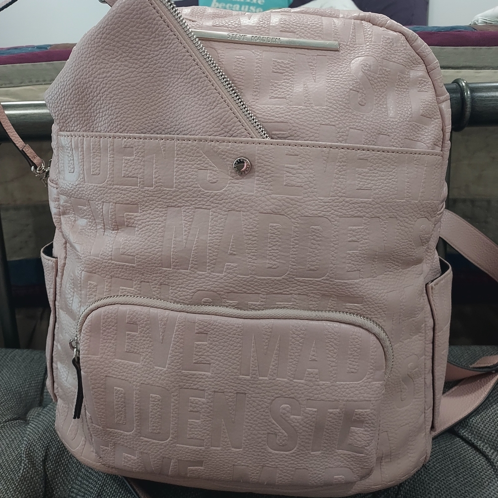 Steve Madden Pink Backpack EUC